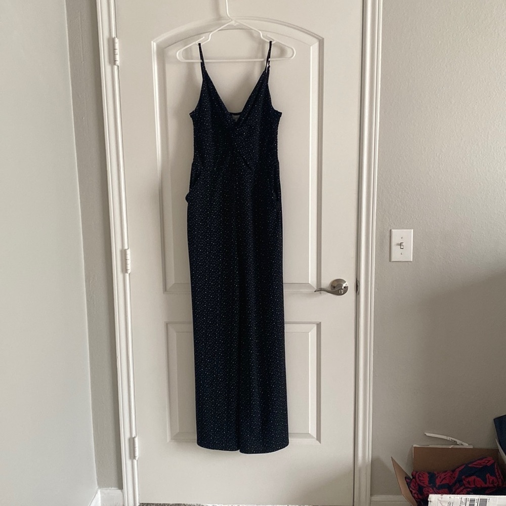 BLACK JUMPSUIT WITH POCKETS